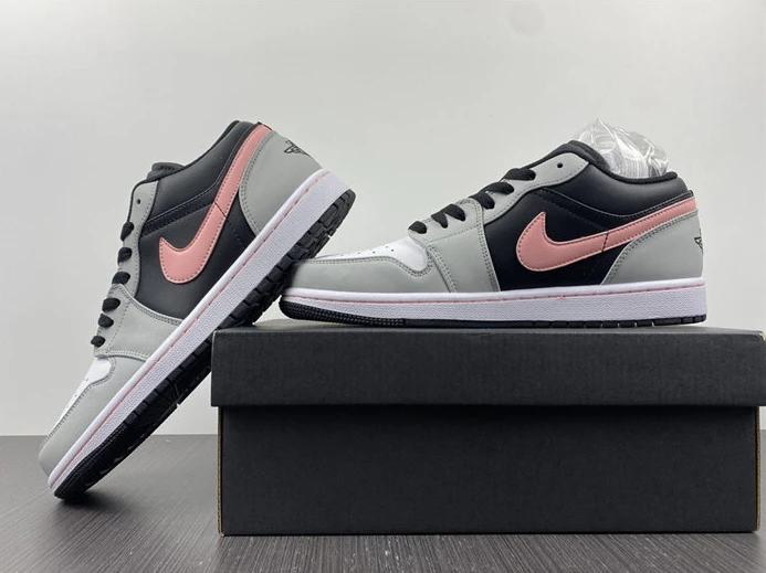 GoodFit Jordan1 Black Grey Pink 553558-062 699