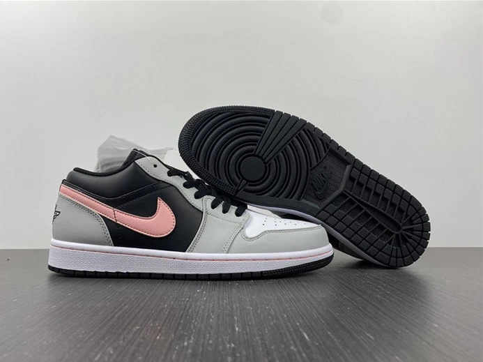 GoodFit Jordan1 Black Grey Pink 553558-062 699