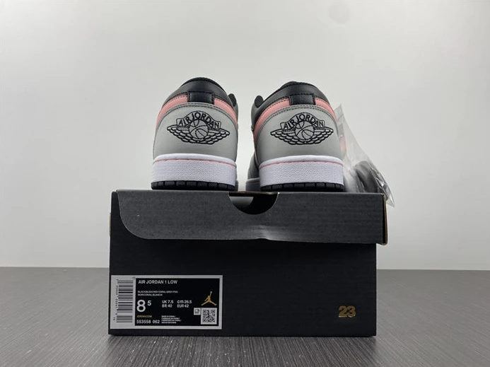 GoodFit Jordan1 Black Grey Pink 553558-062 699