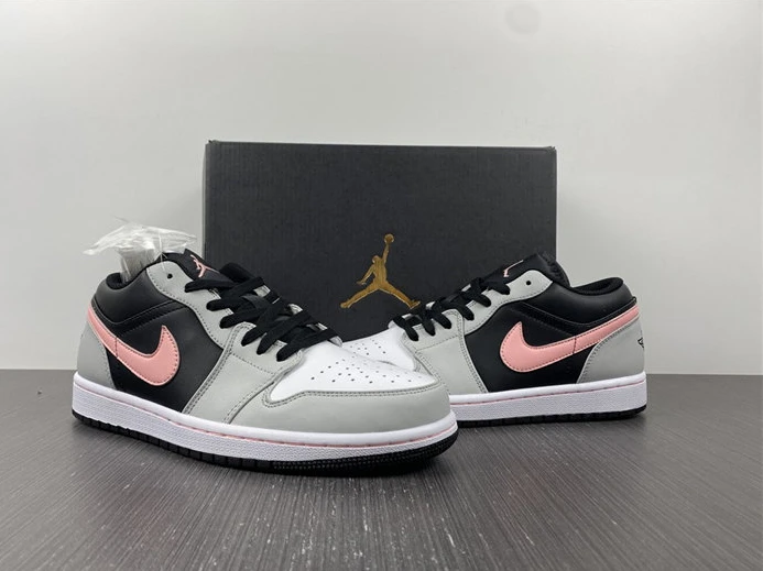 GoodFit Jordan1 Black Grey Pink 553558-062 699