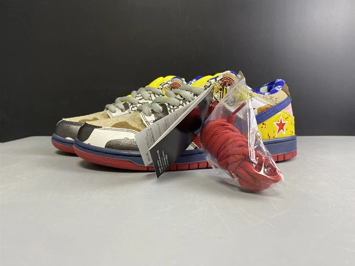 GoodFit NIKE DUCK LOW PRO WHITE RED YELLOW 318403-175 2200
