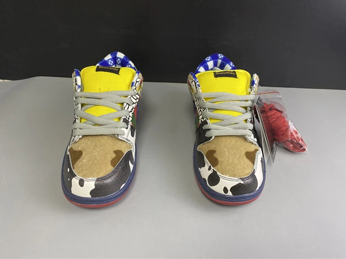 GoodFit NIKE DUCK LOW PRO WHITE RED YELLOW 318403-175 2200
