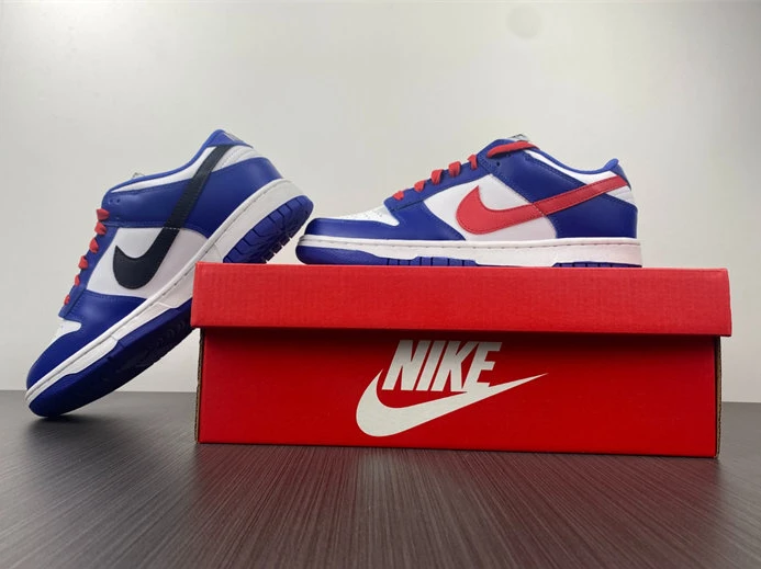 GoodFit Nike Dunk Low Bright Crimson Game Royal CW1590-104 2051