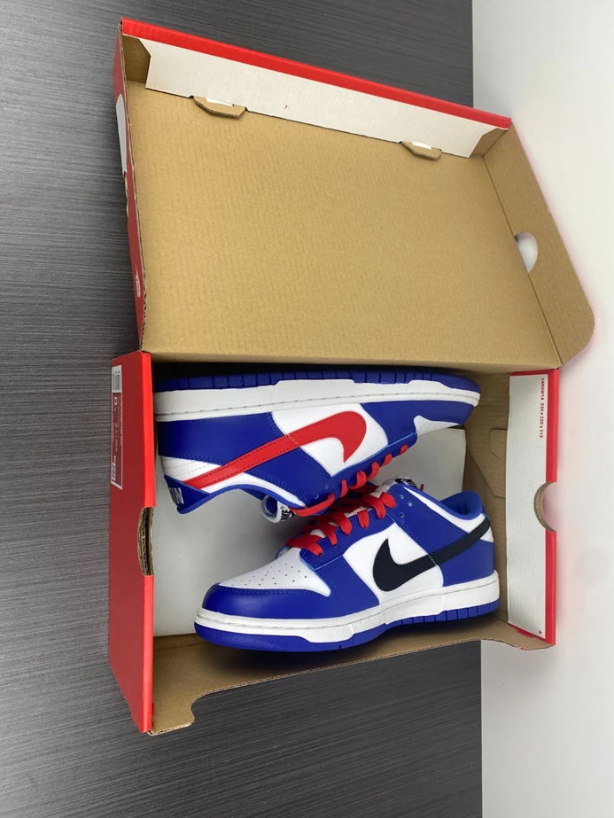 GoodFit Nike Dunk Low Bright Crimson Game Royal CW1590-104 2051