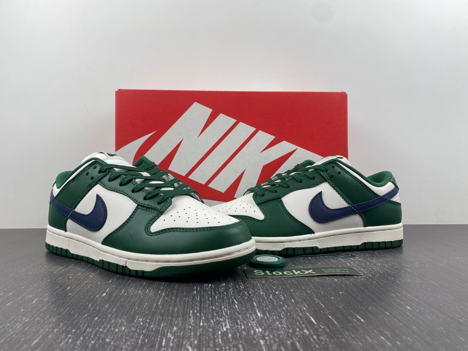 GoodFit Nike Dunk Low Retro Gorge Green Midnight Navy DD1503-300 1763