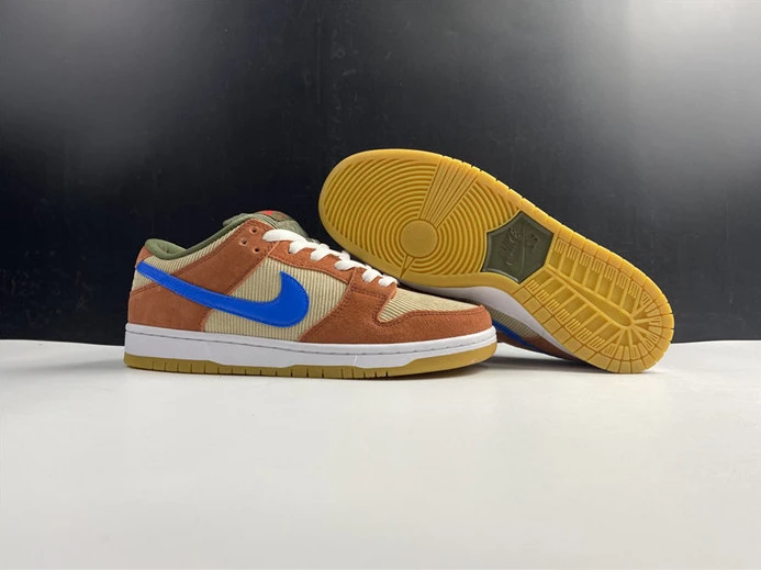 GoodFit Nike SB Dunk Low Corduroy Dusty Peach  BQ6817-201 2177