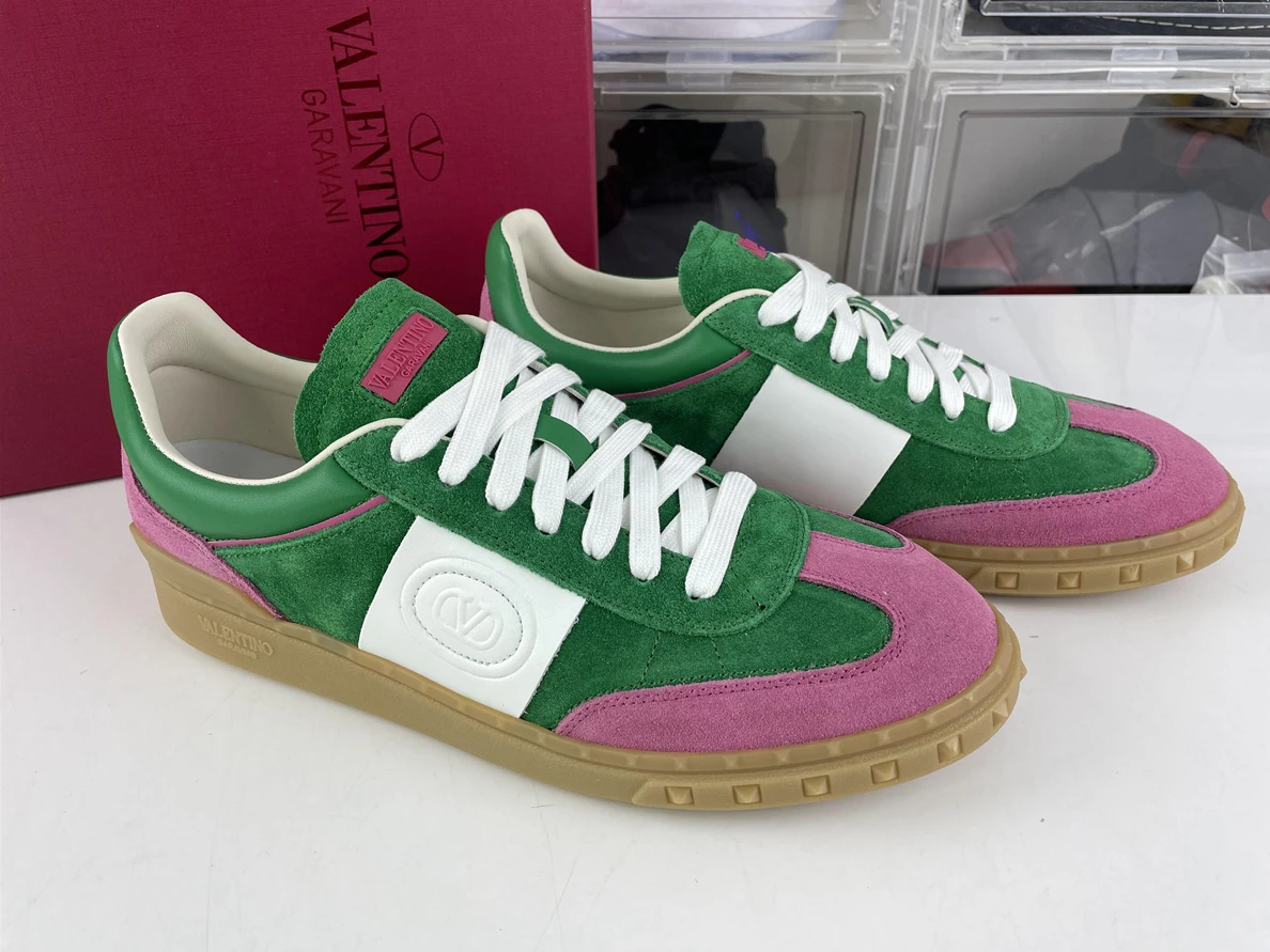 GoodFit Valentino Green 24 Upvillage Pink unisex sneakers 3529