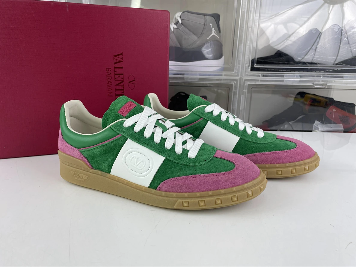 GoodFit Valentino Green 24 Upvillage Pink unisex sneakers 3529
