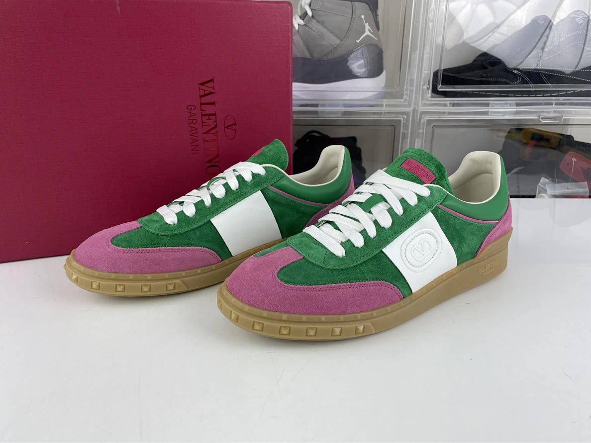 GoodFit Valentino Green 24 Upvillage Pink unisex sneakers 3529