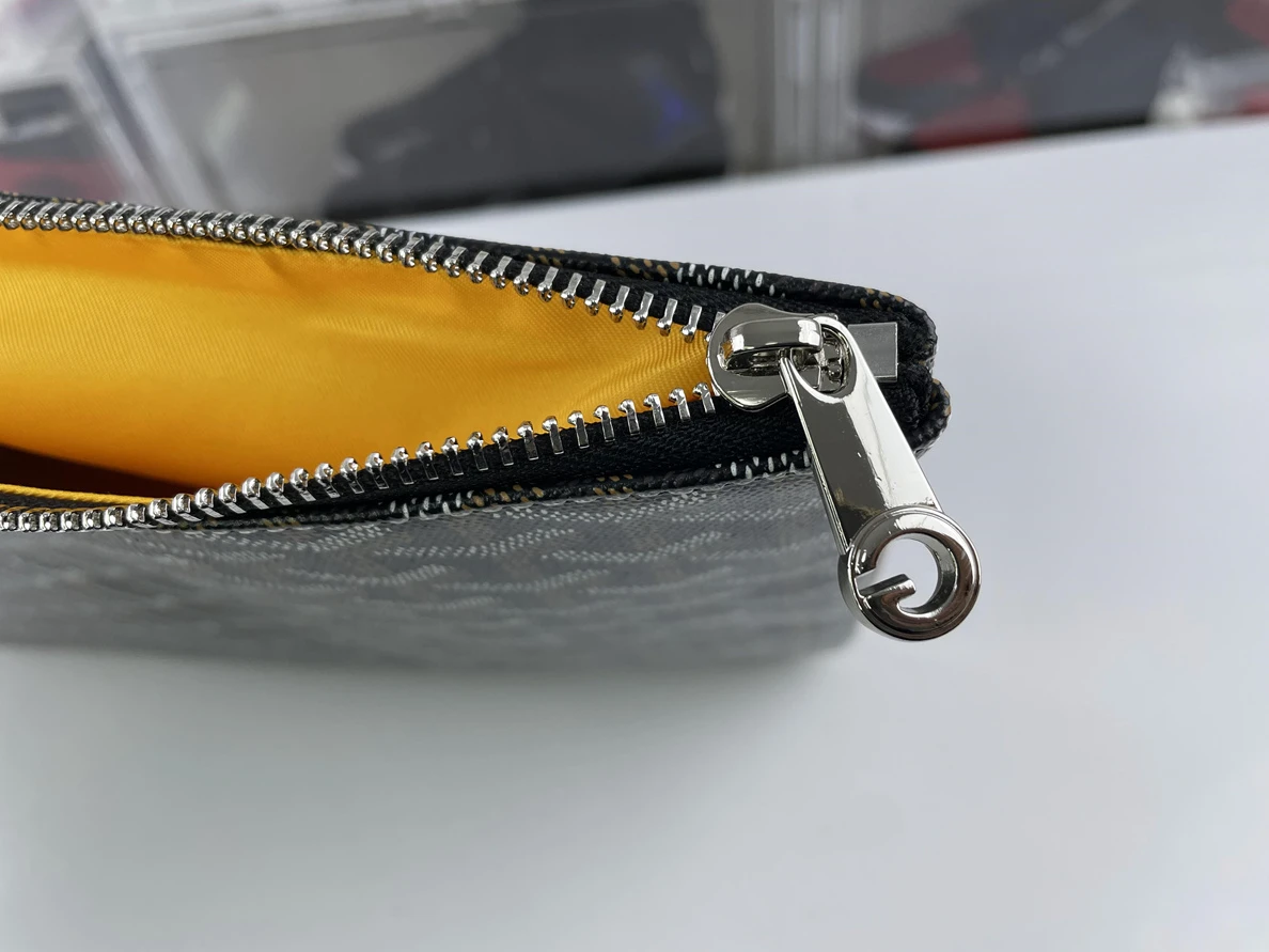 Goyard pouch Black Yellow colorway (S, M, L sizes) Trendy 259
