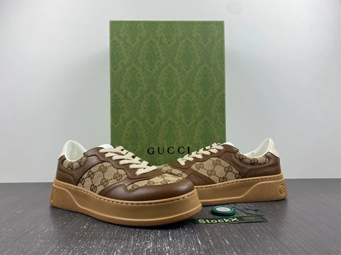 Gucci GG Sneaker GG Beige Ebony 675840 UPG20 2866 AllSeason 1698