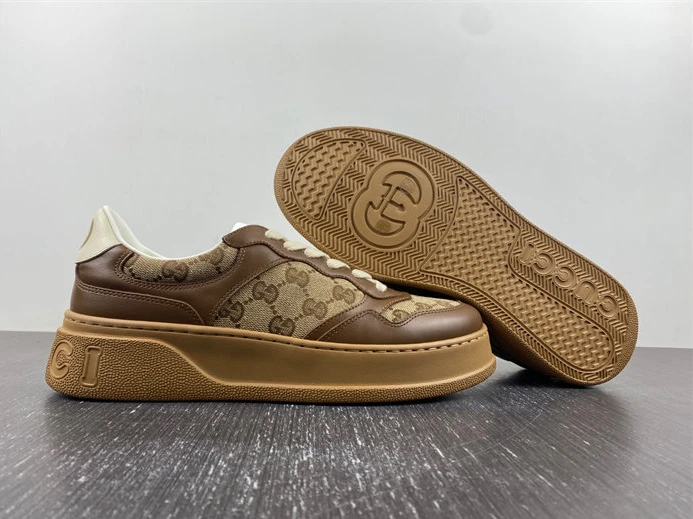 Gucci GG Sneaker GG Beige Ebony 675840 UPG20 2866 AllSeason 1698