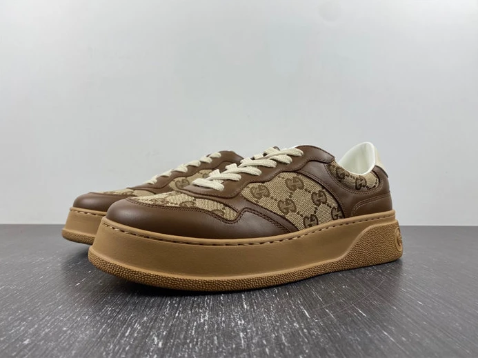 Gucci GG Sneaker GG Beige Ebony 675840 UPG20 2866 AllSeason 1698