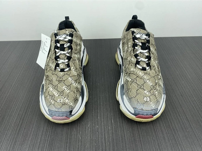 Gucci x BLCG The Hacker Project Triple S Beige 681066 ULZ10 9795 UrbanStyle 3359