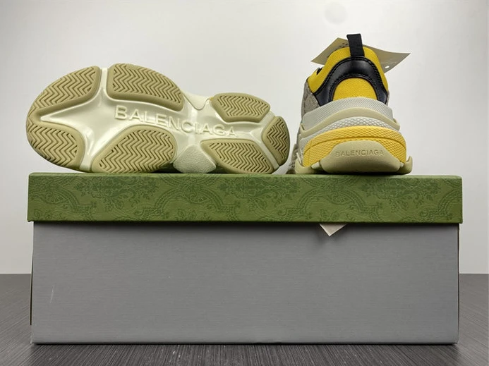 Gucci x BLCG The Hacker Project Triple S Beige Green Yellow  681067 UMO20 9766 TopPick 3360
