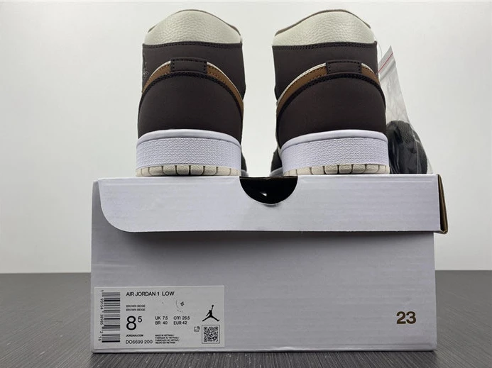 HighQuality 1295 Jordan1 Mid SE Brown Basalt Oatmeal DO6699- 442