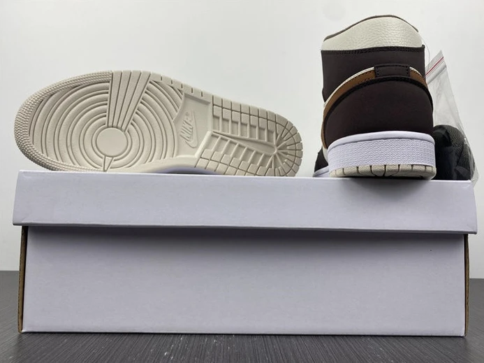 HighQuality 1295 Jordan1 Mid SE Brown Basalt Oatmeal DO6699- 442