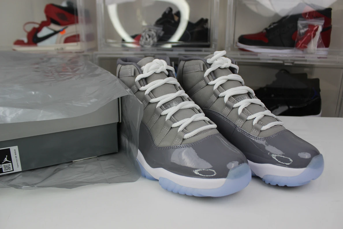 HighQuality 139 GOAT Air Jordan 11 High Cool Grey 1043