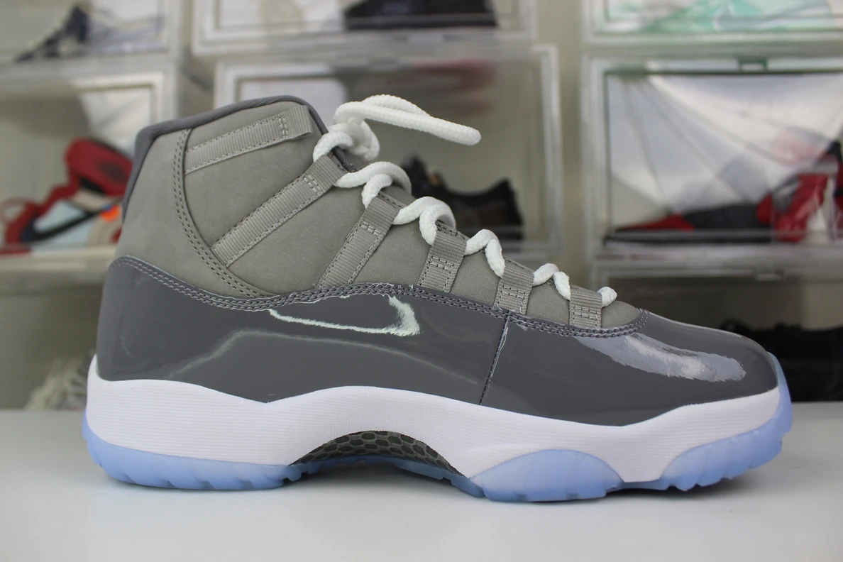 HighQuality 139 GOAT Air Jordan 11 High Cool Grey 1043