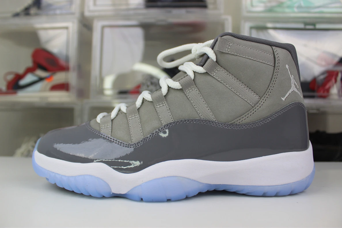 HighQuality 139 GOAT Air Jordan 11 High Cool Grey 1043