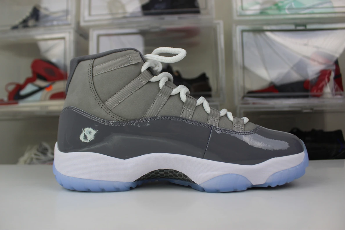 HighQuality 139 GOAT Air Jordan 11 High Cool Grey 1043