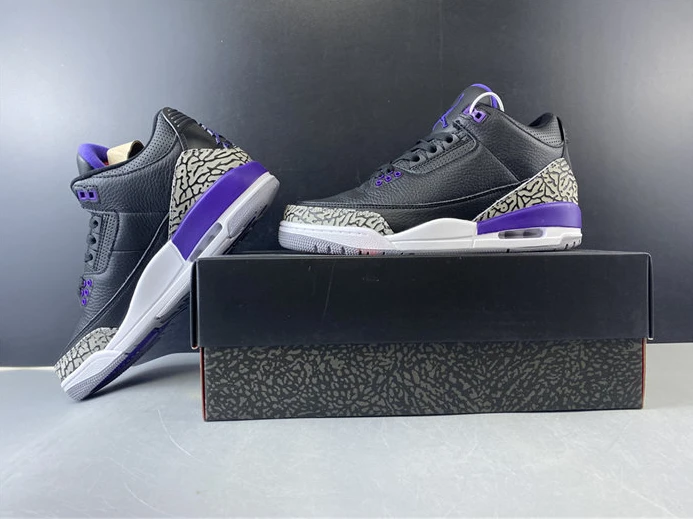 HighQuality 1998 Jordan3 Black Court Purple CT8532- 757