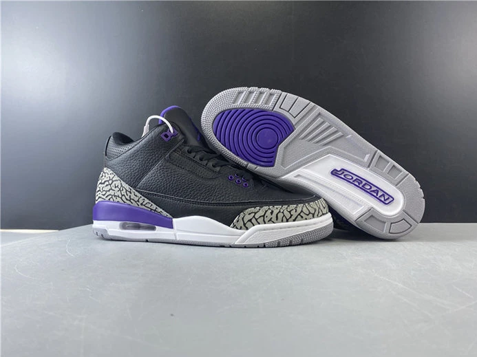HighQuality 1998 Jordan3 Black Court Purple CT8532- 757