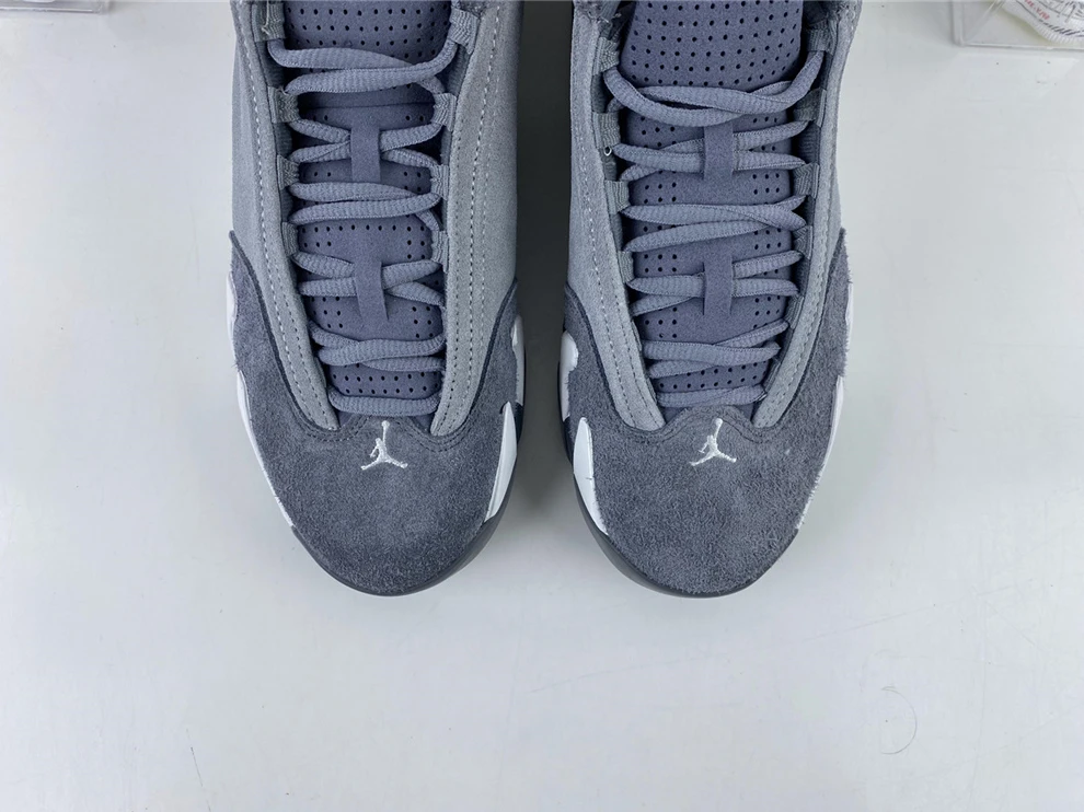 HighQuality 2207 GOAT Air Jordan 14 Cool Grey 1171