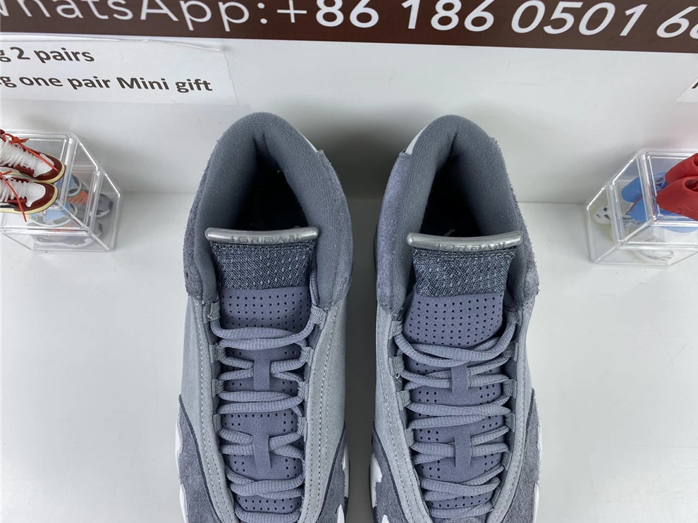 HighQuality 2207 GOAT Air Jordan 14 Cool Grey 1171