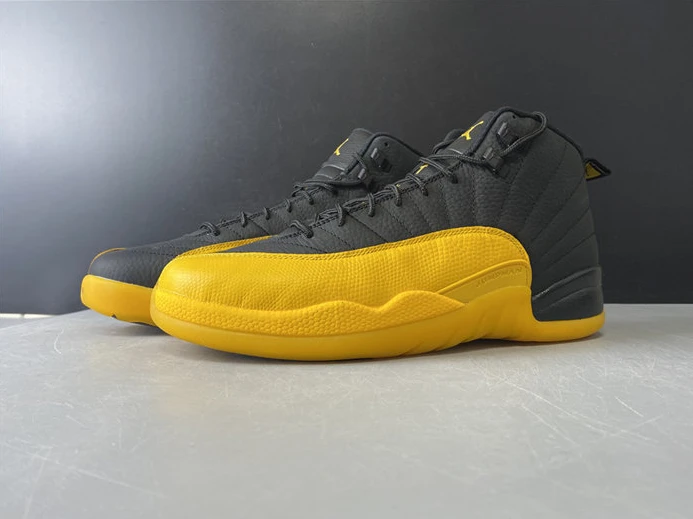 HighQuality 2499 Jordan 12 Retro Black University Gold 130690- 1130