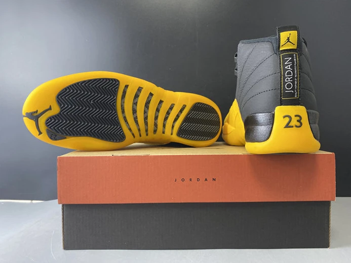 HighQuality 2499 Jordan 12 Retro Black University Gold 130690- 1130