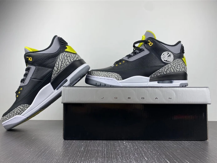 HighQuality 3695 Jordan 3 Retro Oregon Ducks Pit Crew H011-MNJDLS- 737