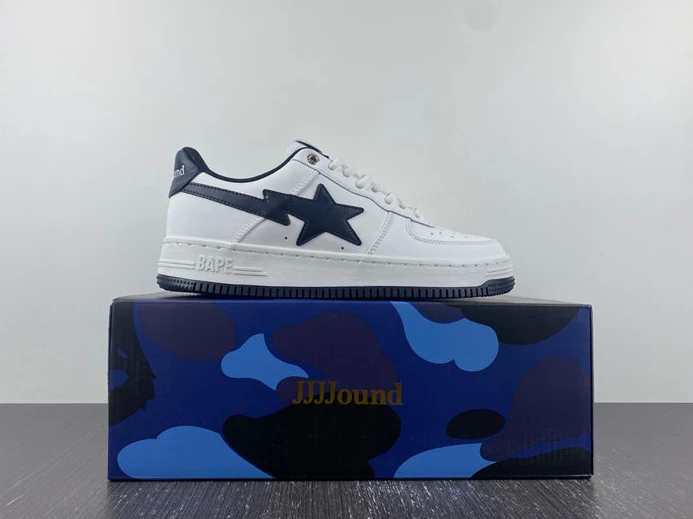 HighQuality 399 A Bathing Ape Bape Sta JJJJound White Navy  1I73-291- 2785