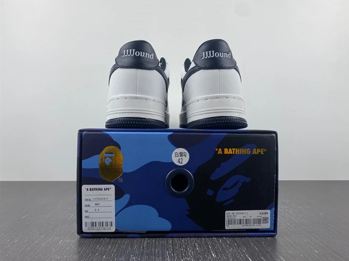HighQuality 399 A Bathing Ape Bape Sta JJJJound White Navy  1I73-291- 2785