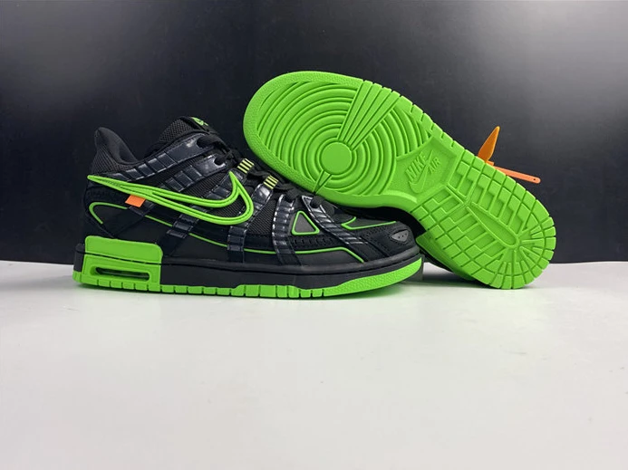 HighQuality 5681 Nike Air Rubber Dunk Off-White Green Strike CU6015- 2372