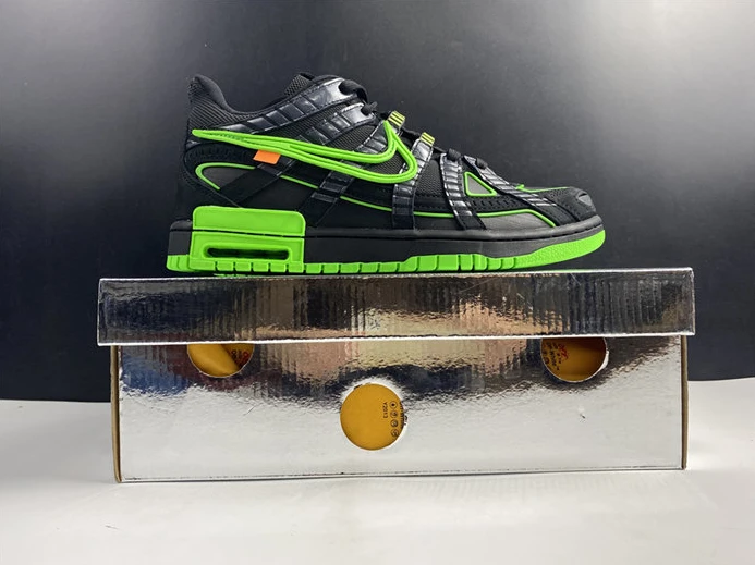 HighQuality 5681 Nike Air Rubber Dunk Off-White Green Strike CU6015- 2372