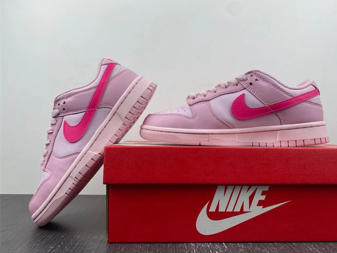 HighQuality 7175 Nike Dunk Low Triple Pink DH9765- 1808
