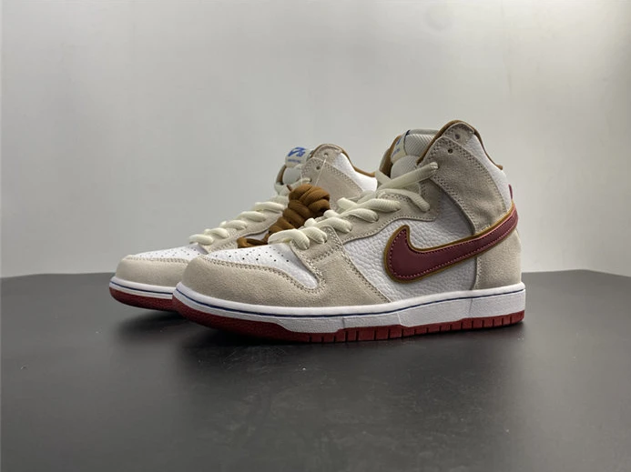 HighQuality 8611 Nike SB Dunk High Sail Bright Crimson CV9499- 2079