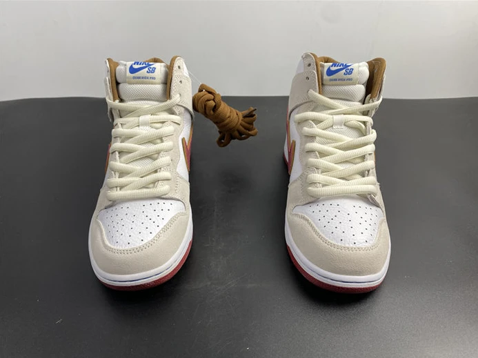 HighQuality 8611 Nike SB Dunk High Sail Bright Crimson CV9499- 2079