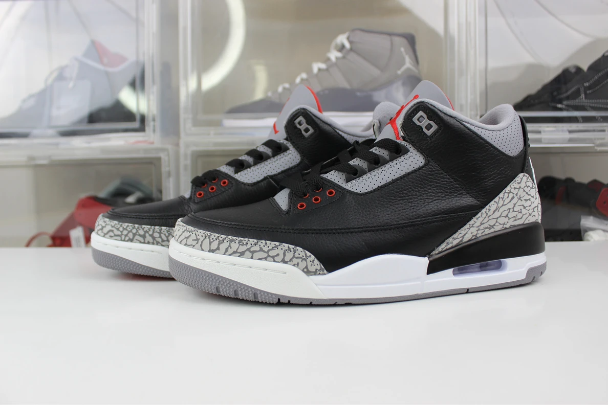 HighQuality Air Jordan 3 OG “Black Cement”（2024） 708
