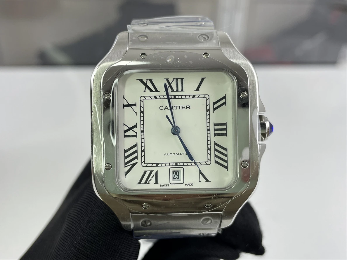 HighQuality Cartier mens Silver Watch, cheap batch (39.8x47.5x9.08mm ) 309