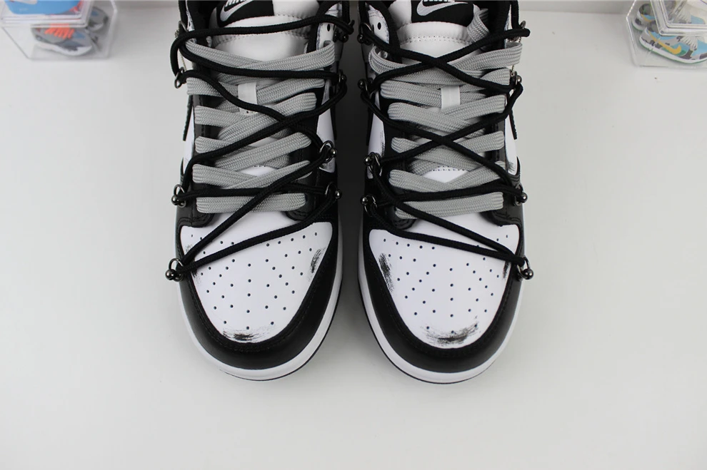 HighQuality DUNK Low Black White Antique 1724