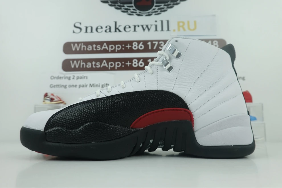 HighQuality GOAT Air Jordan 12 “Red Taxi” 1099