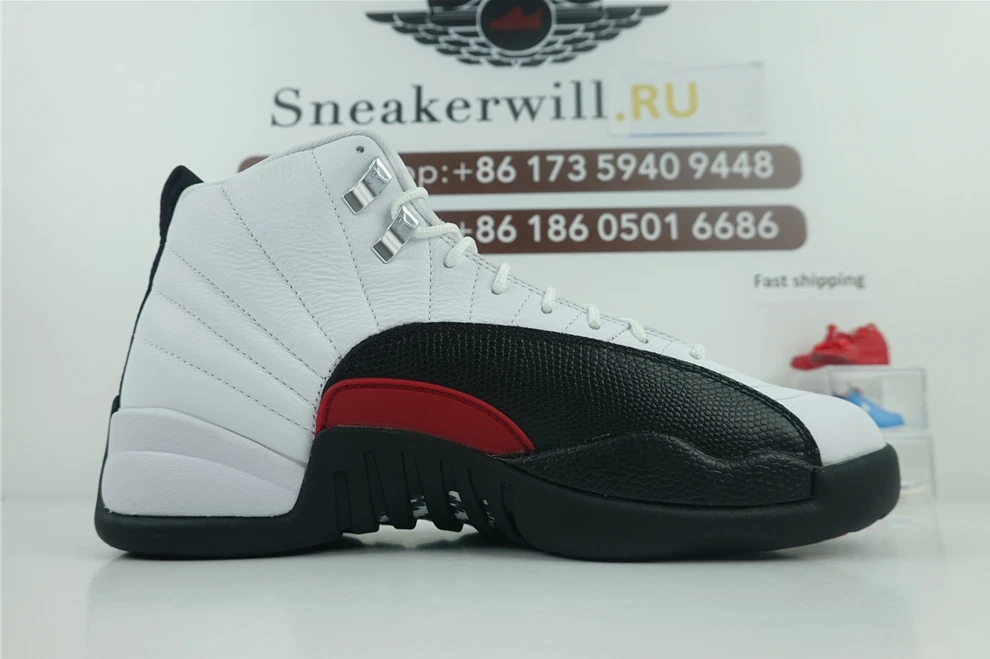 HighQuality GOAT Air Jordan 12 “Red Taxi” 1099