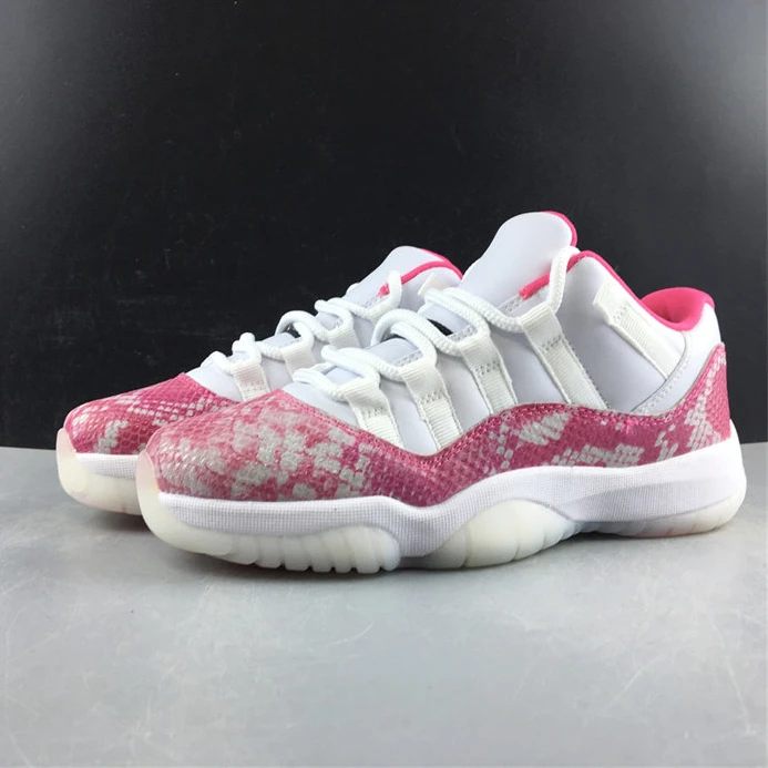 HighQuality Jordan 11 Retro Low Pink Snakeskin AH7860-106 1074