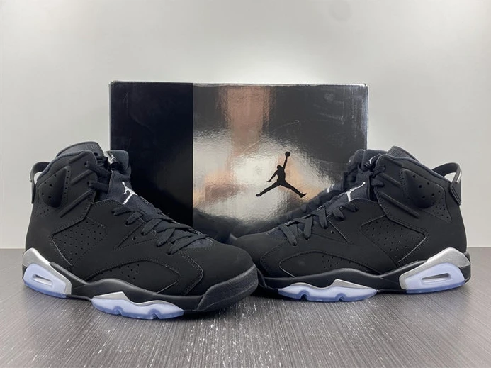 HighQuality Jordan 6 Retro Chrome Metallic Silver DX2836-001 992