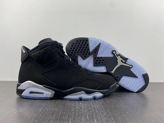HighQuality Jordan 6 Retro Chrome Metallic Silver DX2836-001 992