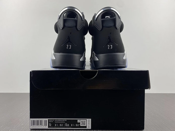 HighQuality Jordan 6 Retro Chrome Metallic Silver DX2836-001 992