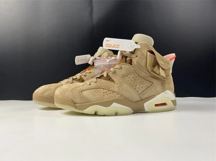 HighQuality Jordan6 Travis Scott British Khaki DH0690-200 1005