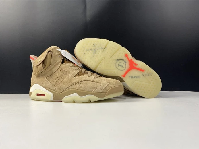 HighQuality Jordan6 Travis Scott British Khaki DH0690-200 1005